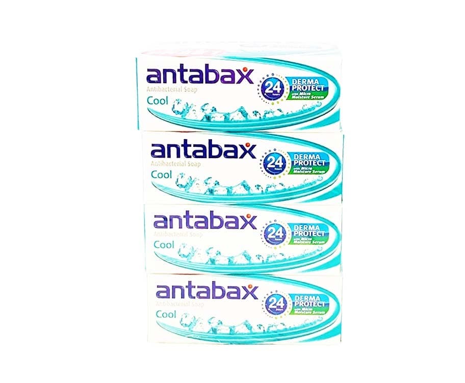 Antabax Antibacterial Soap Cool (3+1 Packs x 85g)